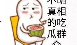 高逼格吃瓜群众图片