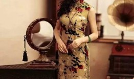 吃瓜盟主旗袍图片,吃瓜盟主演绎古典韵味